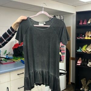 SOLD Grey Turkish Top M